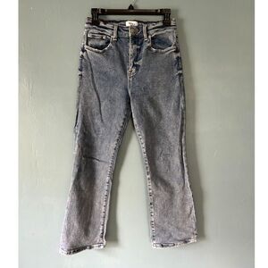 Pistola women's light blue jeans boot cut size 28 inseam 26"